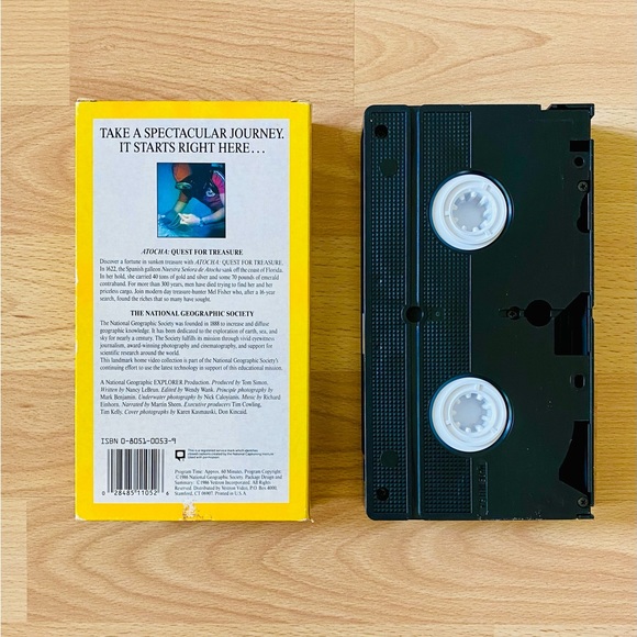 🗺️NATIONAL GEOGRAPHIC VHS - Picture 2 of 7